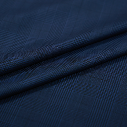 RAYMOND NEU CLASSIC BLUE CHECKS SUITING