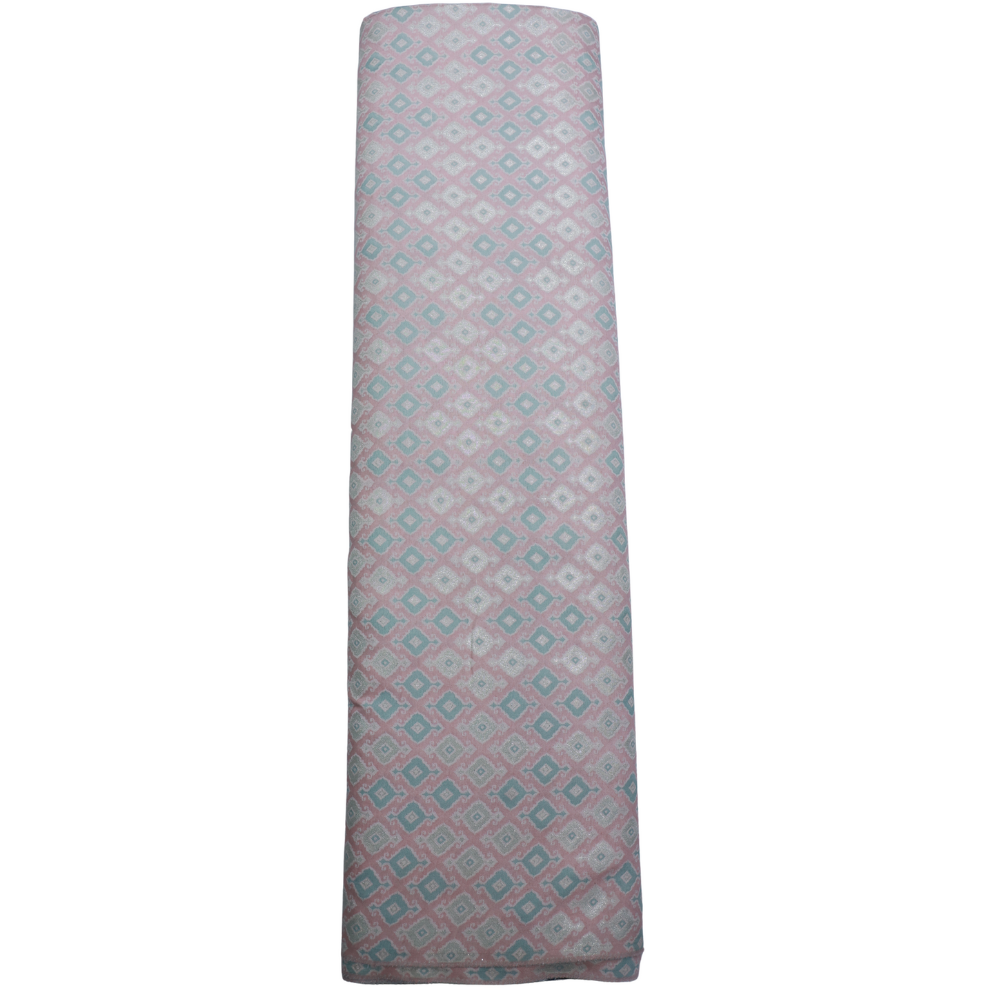 D&J PEACH MULTI COLOR PRINT  FABRIC