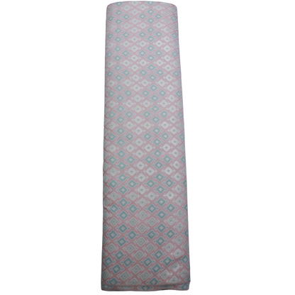 D&J PEACH MULTI COLOR PRINT  FABRIC