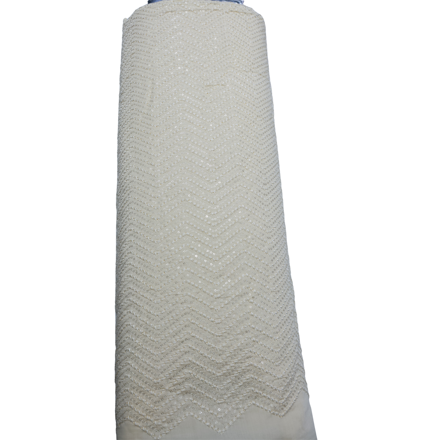 NEMSSIS CREAM EMBROIDERD FABRIC