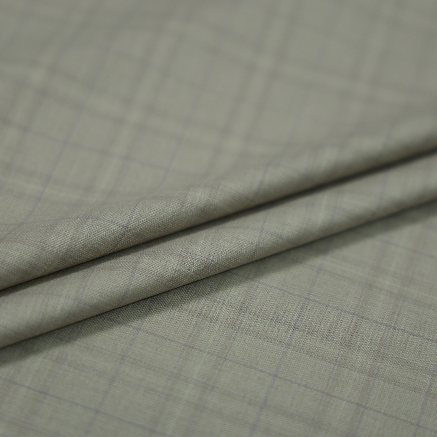 RAYMOND INSTYLO BEIGE CHECKS SUITING