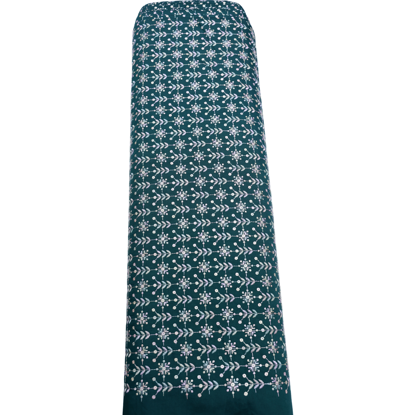 ABSOLUTO GREEN EMBROIDERD KURTA FABRIC