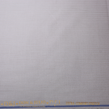 D&J BEIGE STRIPED SUITING