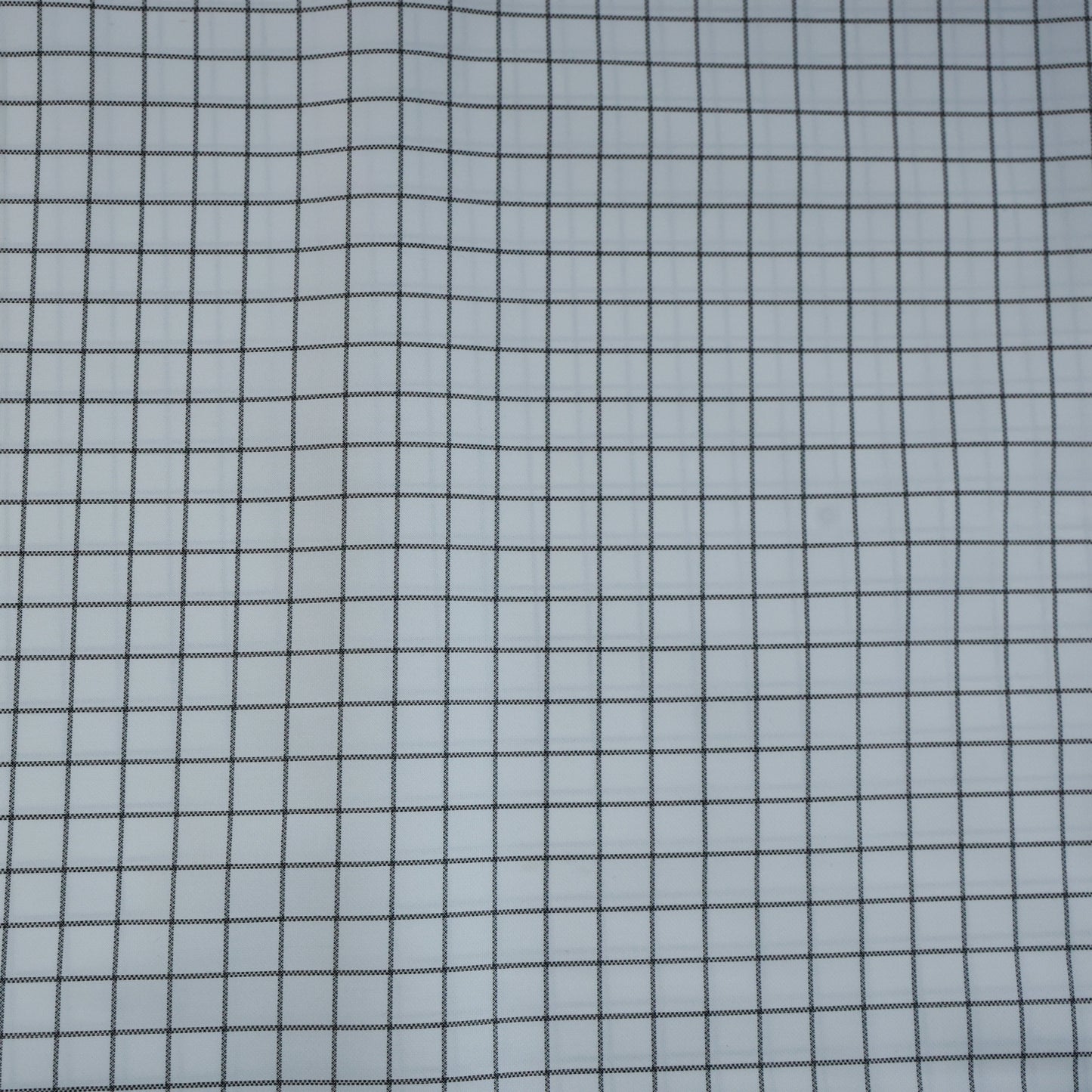FERRICIO DEITLO PURE COTTON WHITE CHECKS SHIRTING