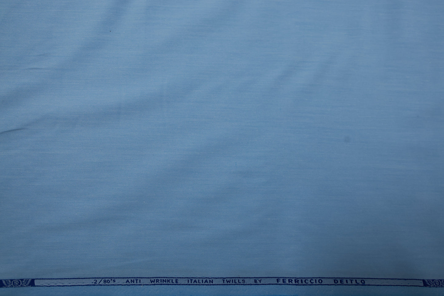 FERRICIO DEITLO ANTIWRINKLE SKY BLUE SHIRTING