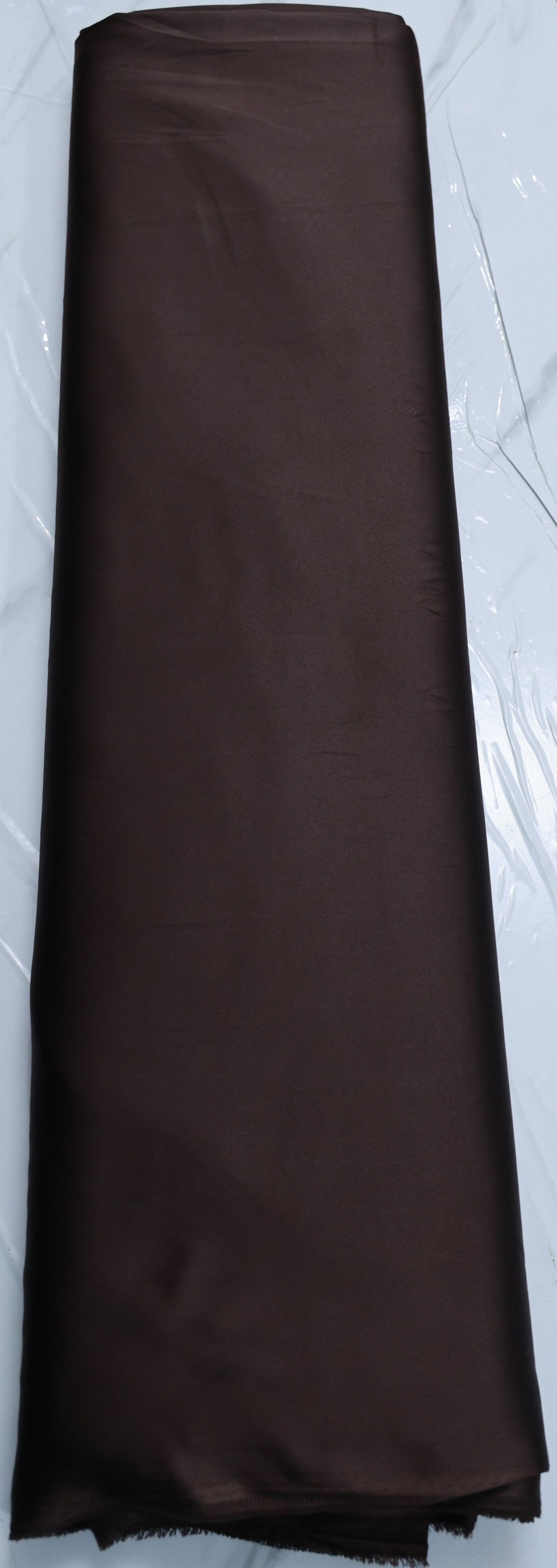 SATIN COFFEE COLOUR SHIRTING