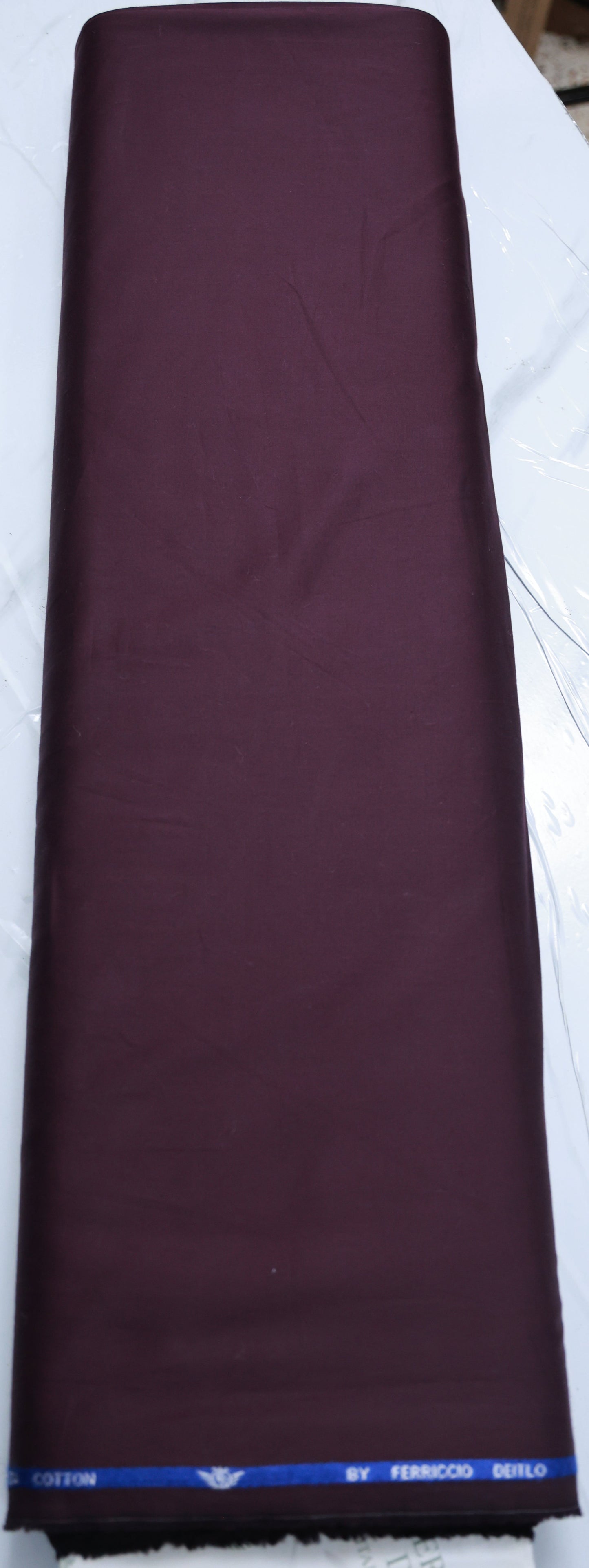 PURE COTTON WINE SHIRTING