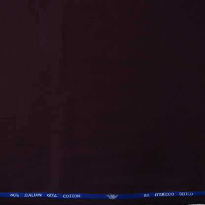 PURE COTTON WINE SHIRTING