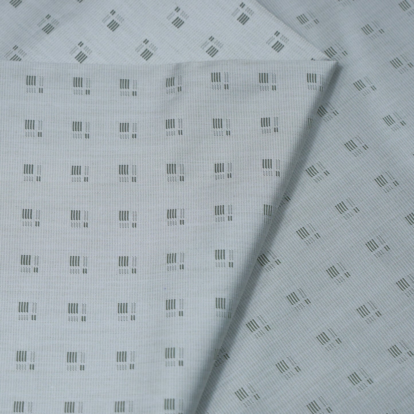 FERRICIO DEITLO GIZA COTTON BEIGE PRINTED SHIRTING