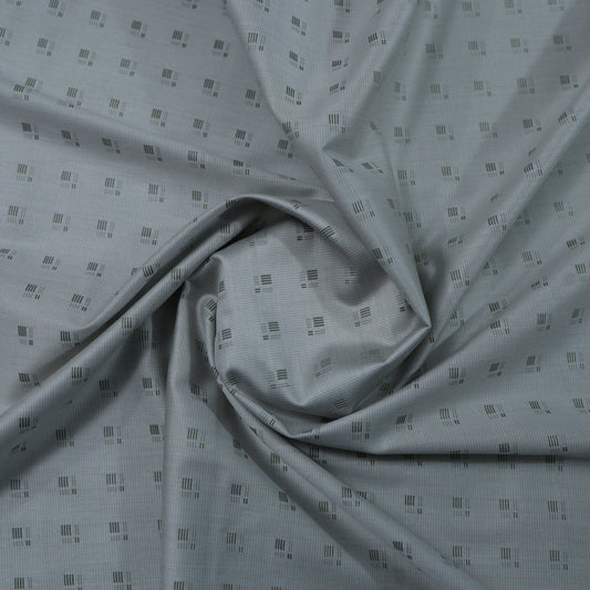 FERRICIO DEITLO GIZA COTTON BEIGE PRINTED SHIRTING