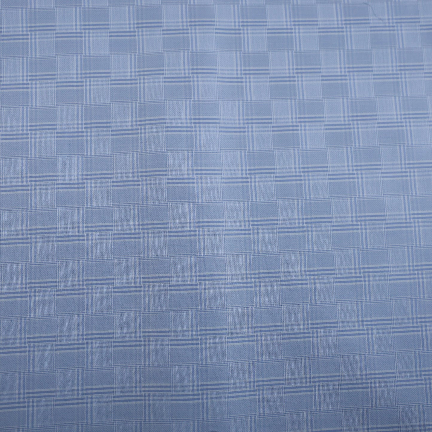 FERRICIO DEITLO GIZA COTTON PURPLE CHECKS SHIRTING