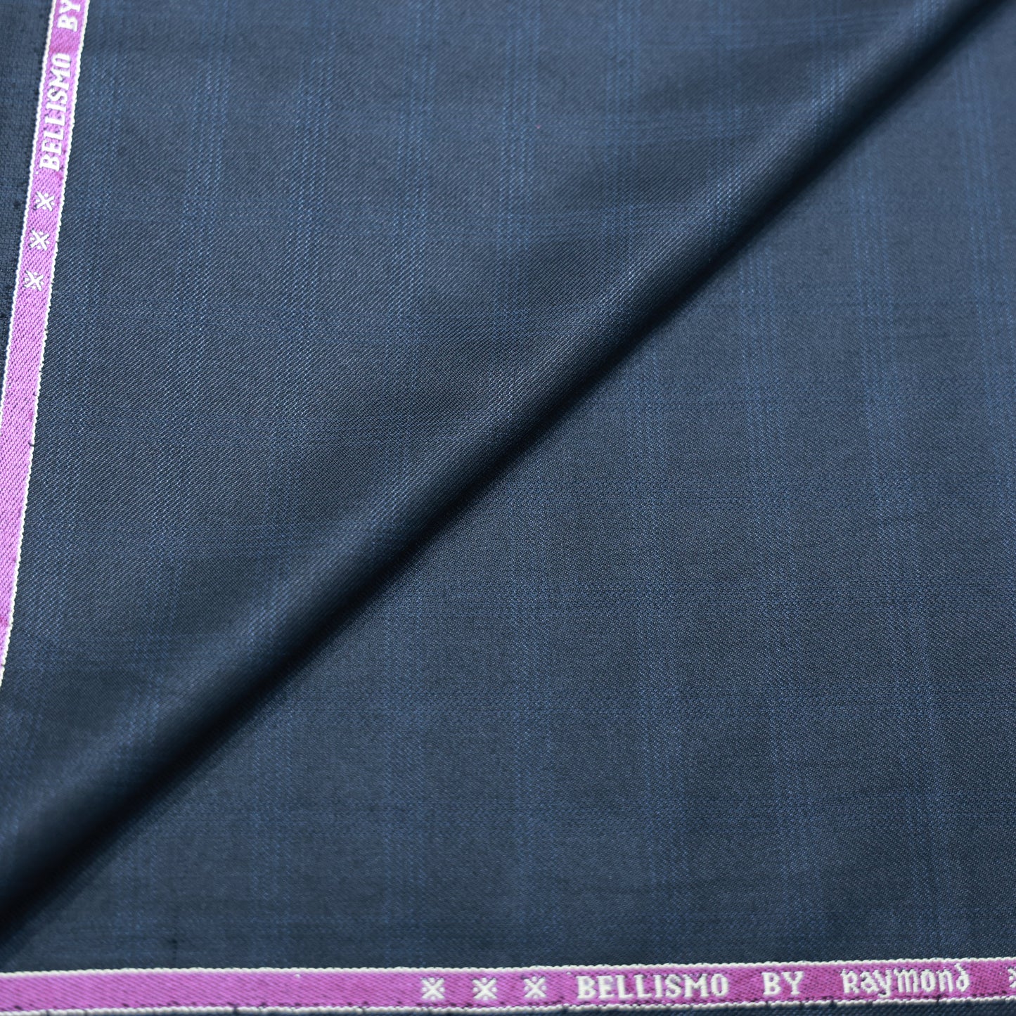 RAYMOND BELLISMO BLACK CHECK SUITING