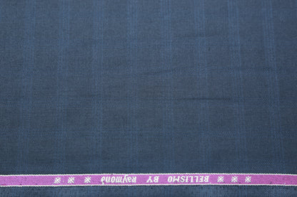 RAYMOND BELLISMO BLACK CHECK SUITING