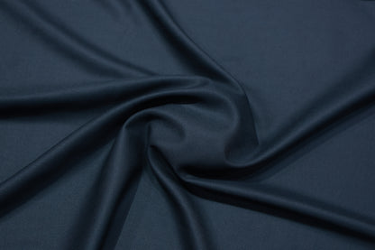 RAYMOND AURICH BLACK WOOL BLENDED SUITING