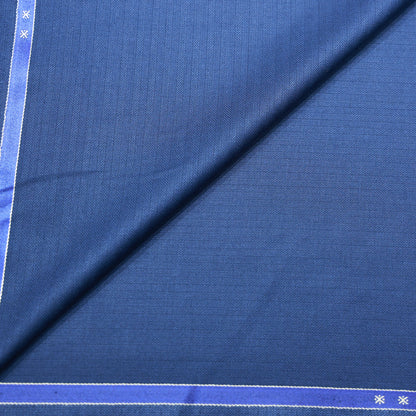 RAYMOND BELLISMO HERRINGBONE BLUE SELF SUITING