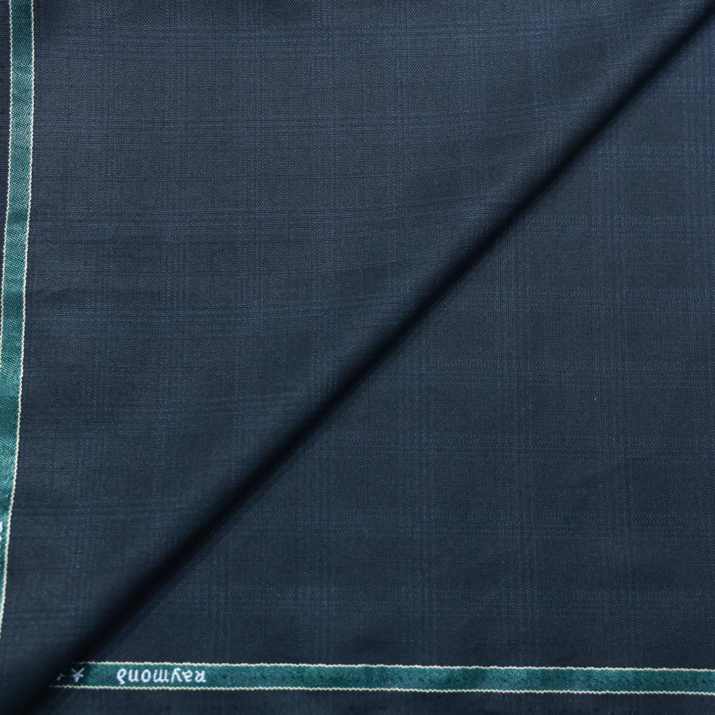 RAYMOND TROPICANA BLACK CHECK SUITING
