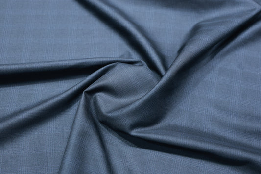 RAYMOND TROPICANA BLACK CHECK SUITING