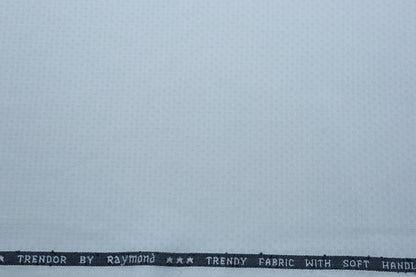 RAYMOND TRENDOR TEXTURE IVORY SUITING