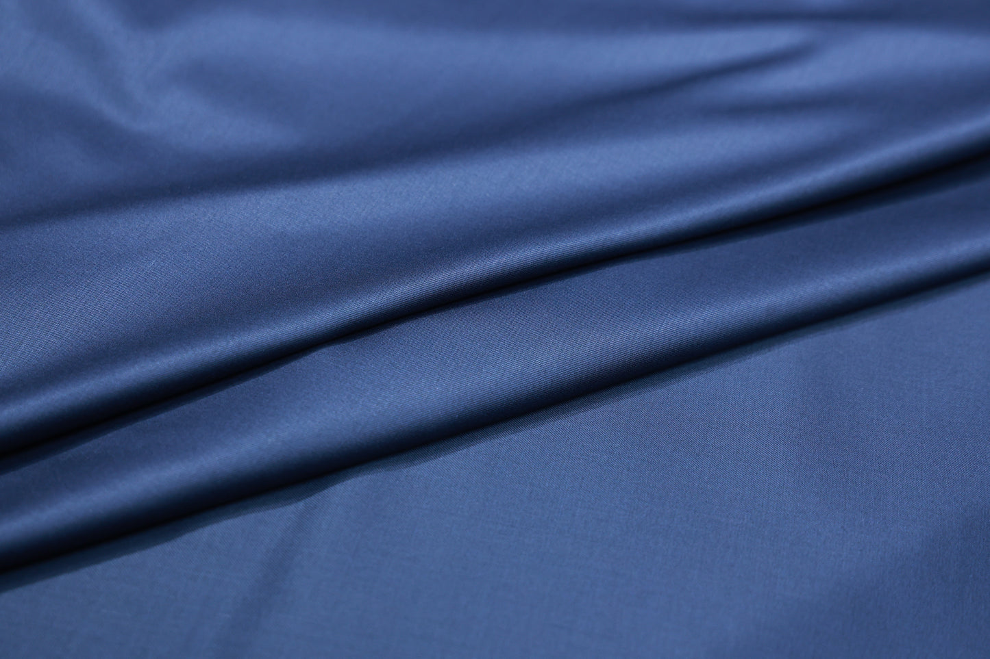 RAYMOND CARIMANTE NAVY BLUE WOOL BLENDED SUITING
