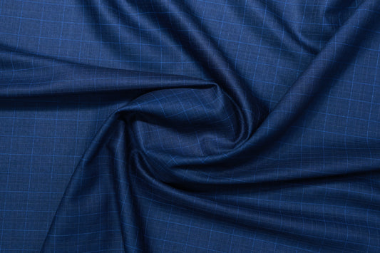 RAYMOND COLORADO BLUE CHECK SUITING