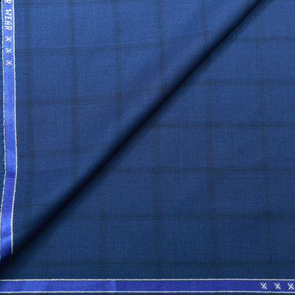RAYMOND ESPERANZA BLUE CHECK SUITING