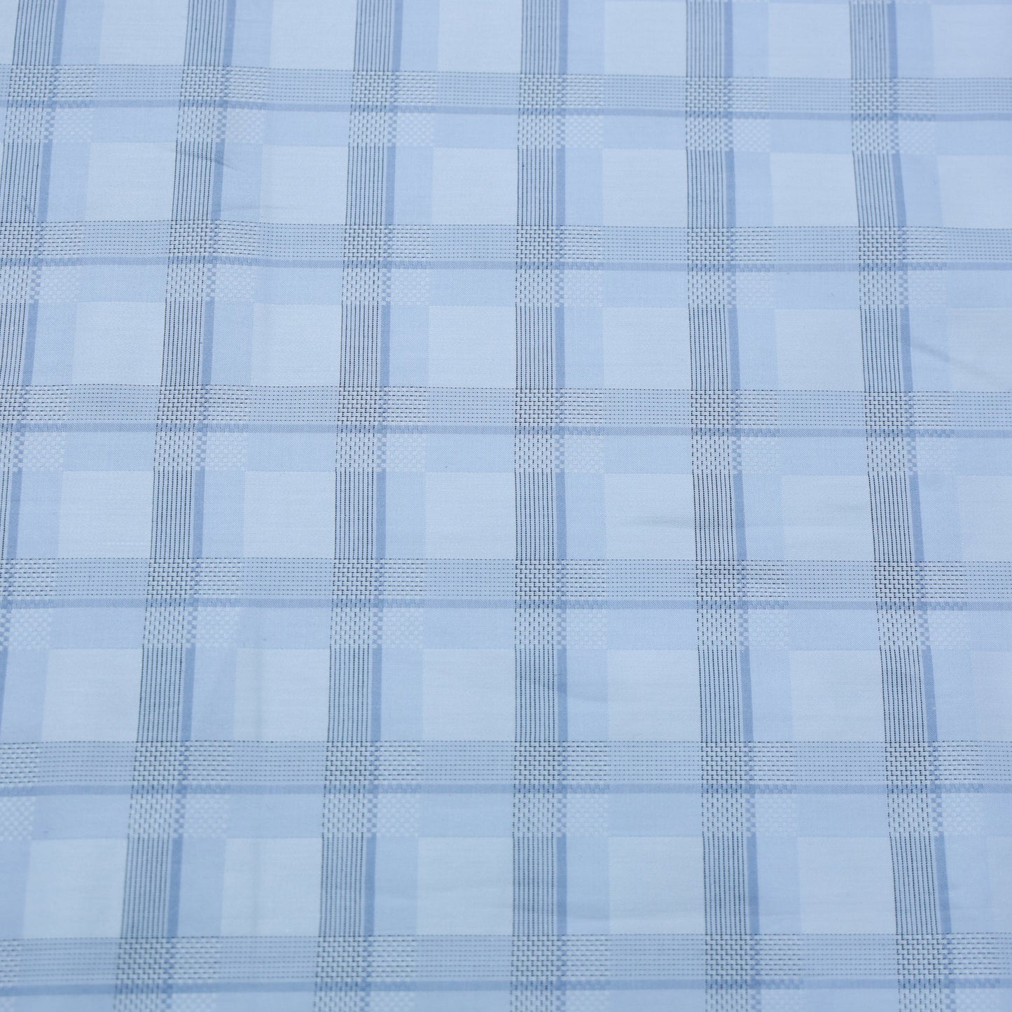 FERRICIO DEITLO 100% COTTON BLUE CHECKS FABRIC