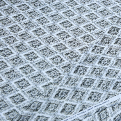 NEMESSIS PURE COTTON BROWN PRINTED SHIRTING