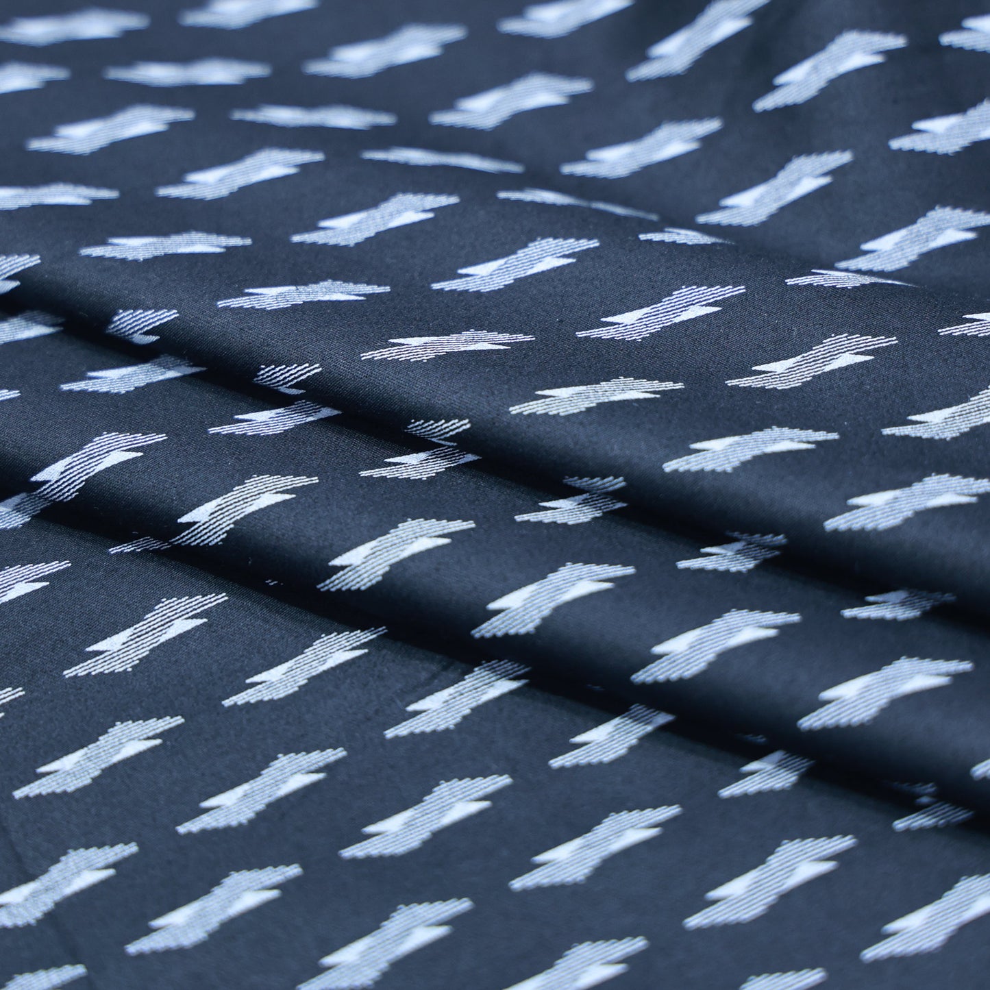 MAFATHAL PURE COTTON BLACK PRINTED SHIRTING