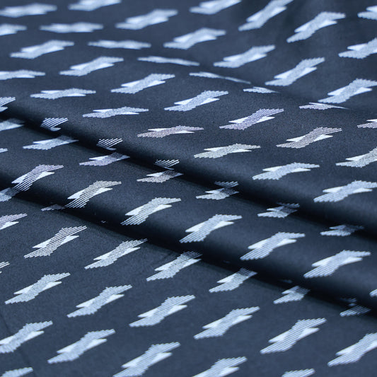 MAFATHAL PURE COTTON BLACK PRINTED SHIRTING