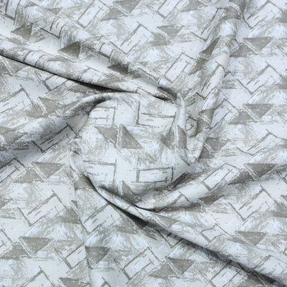 MAFTHLAL PURE COTTON FAWN PRINTED SHIRTING