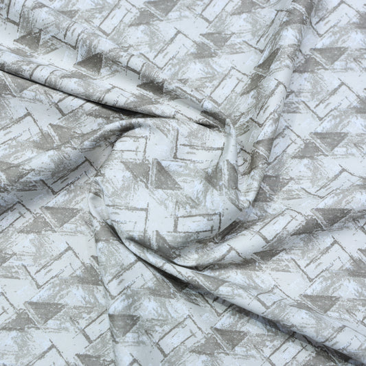 MAFTHLAL PURE COTTON FAWN PRINTED SHIRTING