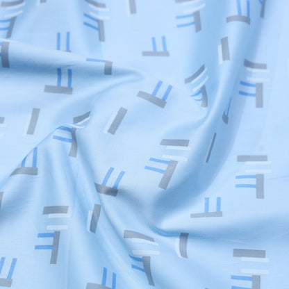 ABSOLUTO PURE COTTON SKY PRINTED SHIRTING