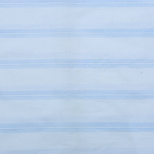 SOKTAS PURE COTTON WHITE PRINTED STRIPE SHIRTING
