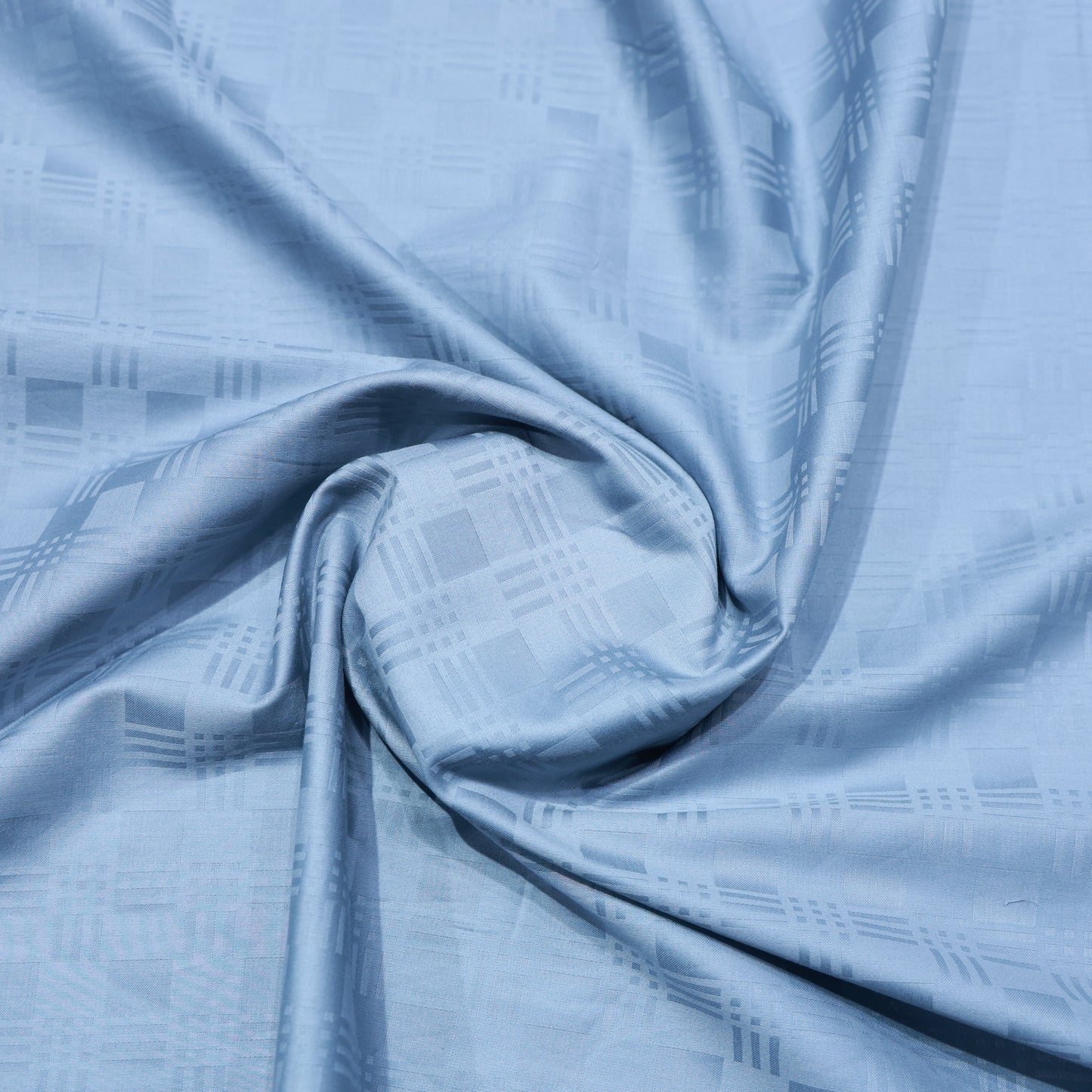 ABSOLUTO PURE COTTON GREY SELF PRINT SHIRTING