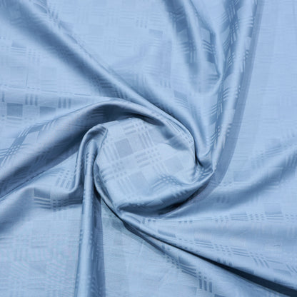 ABSOLUTO PURE COTTON GREY SELF PRINT SHIRTING