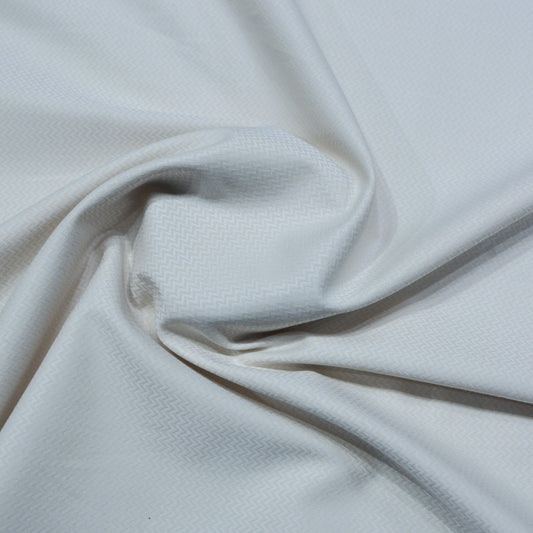LUTHAI SUPIMA COTTON BEIGE SELF SHIRTING