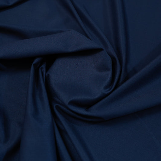 RAYMOND ECONYL WOOL BLENDED BLUE SUITING