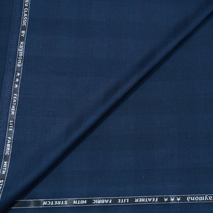 RAYMOND NEU CLASSIC NAVY BLUE CHECKS SUITING