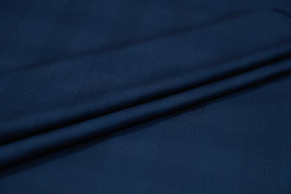 RAYMOND NEU CLASSIC NAVY BLUE CHECKS SUITING