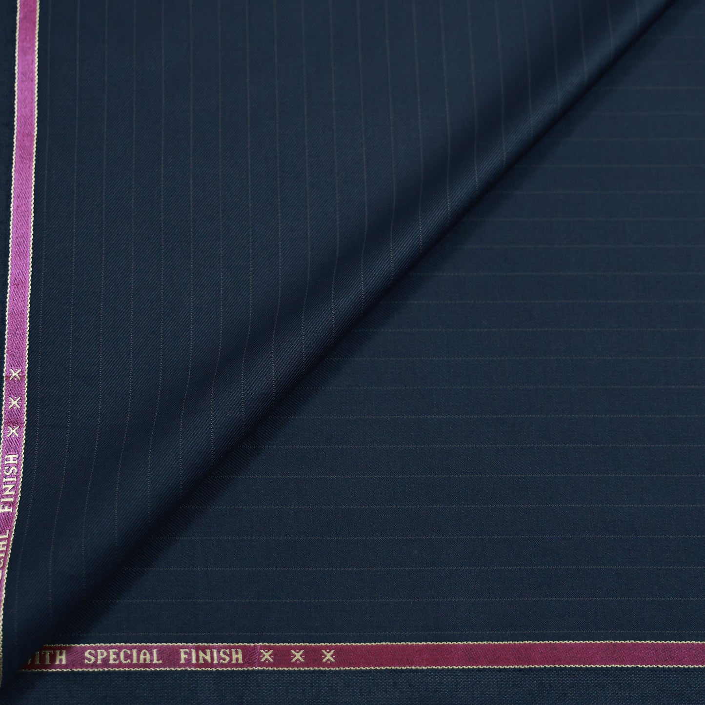 RAYMOND STERLING BLUE STRIPS SUITING
