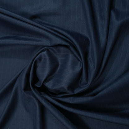 RAYMOND STERLING BLUE STRIPS SUITING