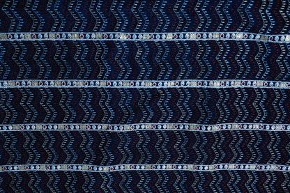 VELVET MULTI COLOUR EMBROIDERY  FABRIC