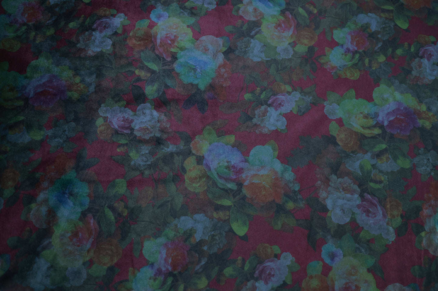 D&J VELVET MULTI COLOUR PRINT