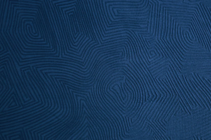 ABSOLUTO NAVY BLUE SELF TEXTURE VELVET FABRIC