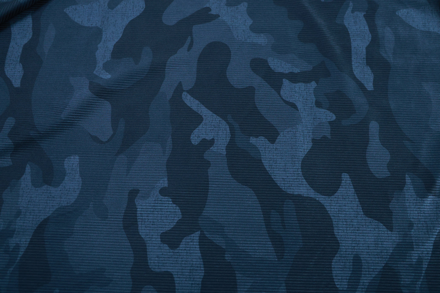 D&J BLUE PRINTED CORDUROY FABRIC