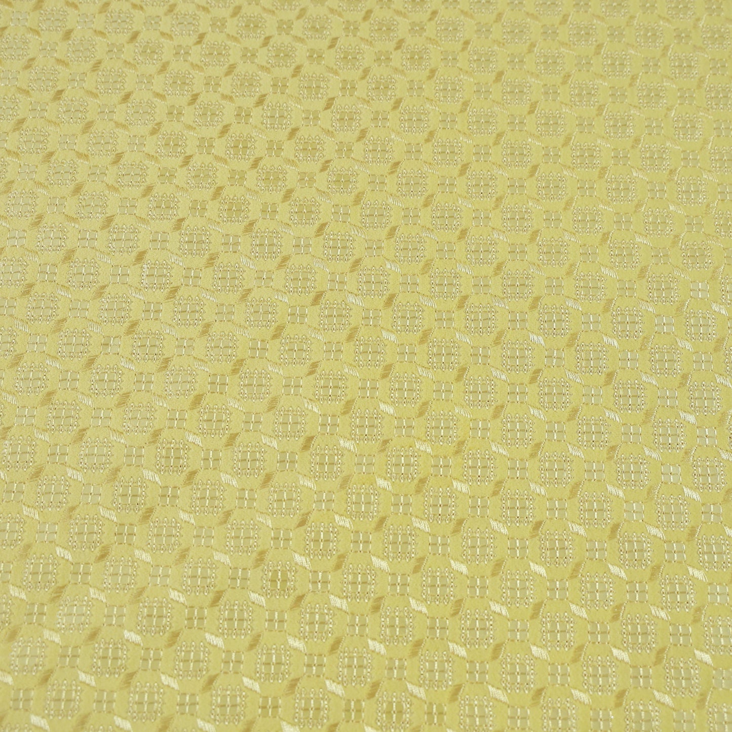 MITVA YELLOW VELVET EMBROIDERED FABRIC