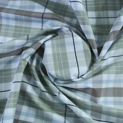 PURE COTTON BURRBERY CHECKS SHIRTING