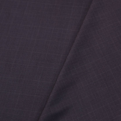ABSOLUTO WINE (DARK PURPLE) CHECKS SUITING