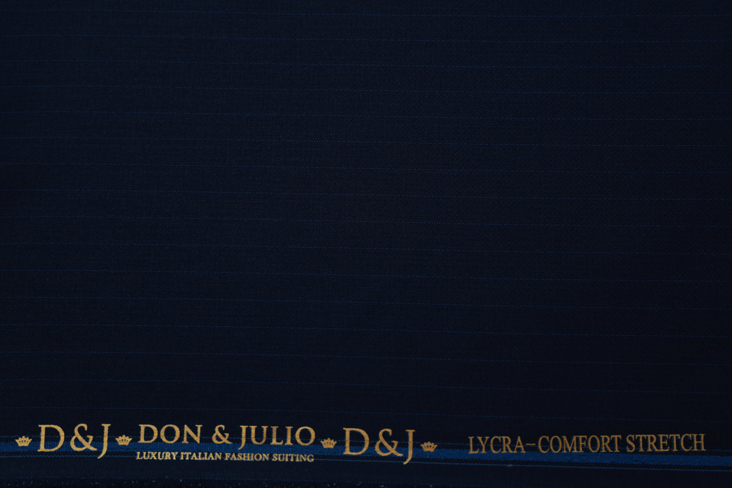 D&J 6432 BLUE STRIPS SUITING