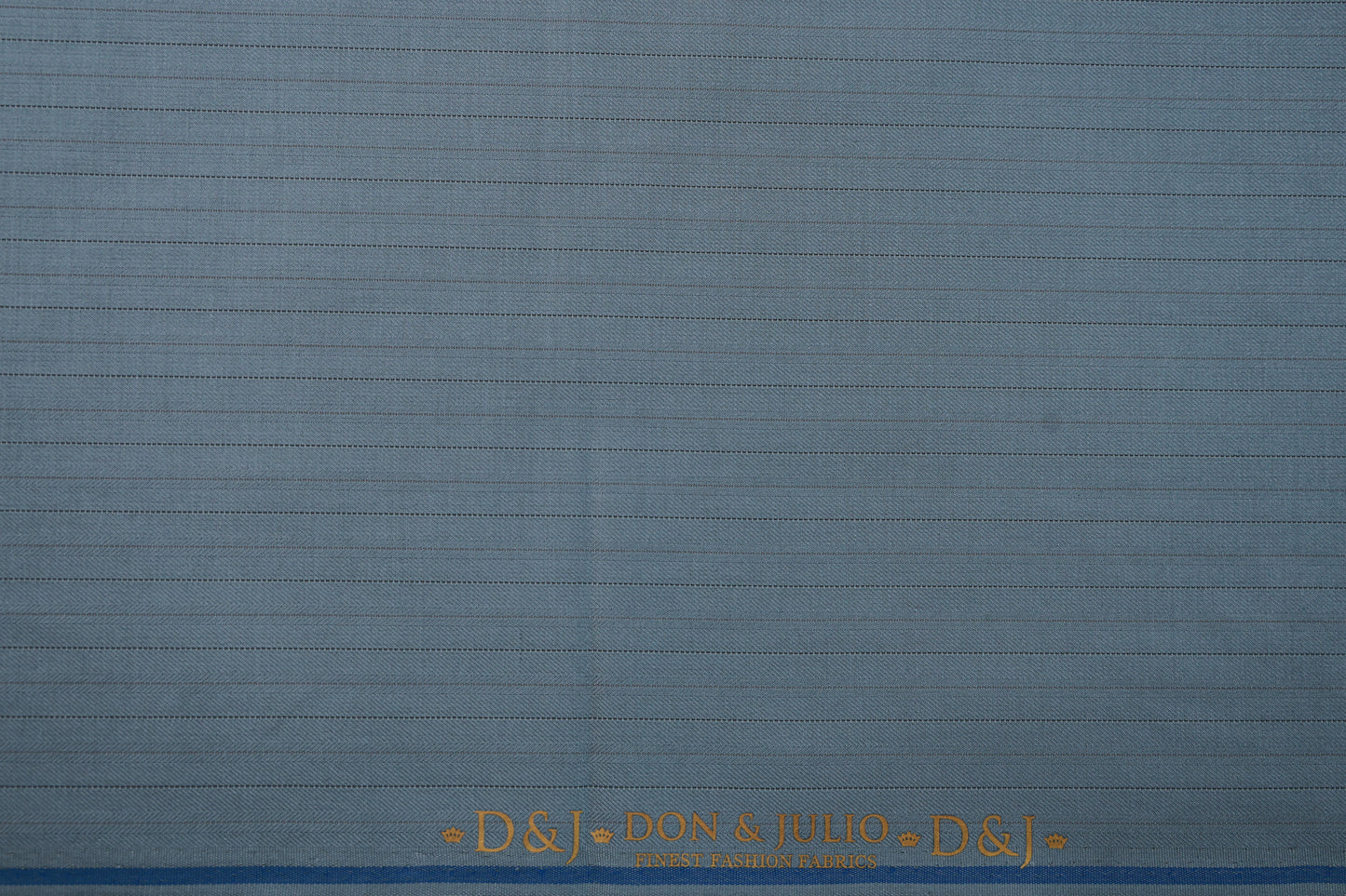 D&J 6648 GREY STRIPS SUITING
